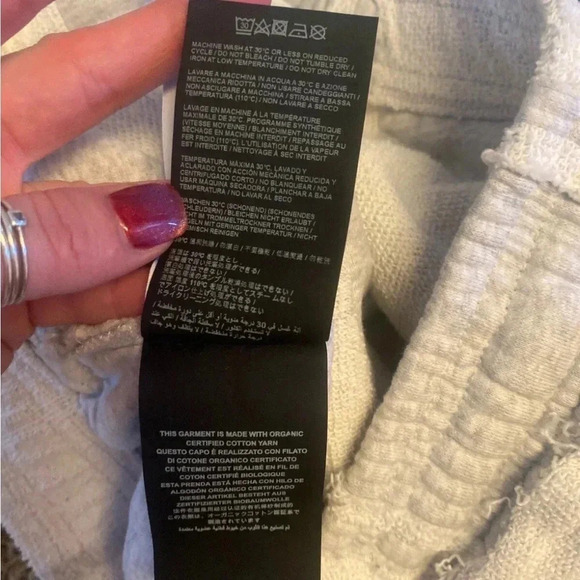 marcelo burlon county of milan CROSS INSIDE OUT SWEATPANTS - Picture 7 of 12